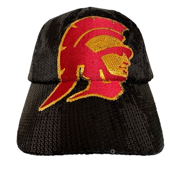NWOT USC Trojans Sequenced Sparkly Hat Adjustable - Picture 1 of 6